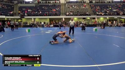 65 lbs Cons. Round 4 - Cullen Stanley, Mollitium Wrestling Club vs Beckham Walztoni, DC Elite