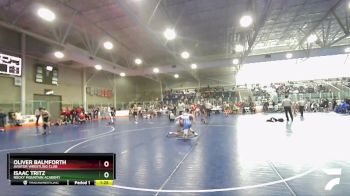 140 lbs Cons. Round 2 - Isaac Tritz, Rocky Mountain Academy vs Oliver Balmforth, Aviator Wrestling Club