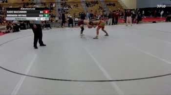 184 lbs Semifinal - Brenden Heying, Saint Cloud State vs Kash Macumber, Wisconsin-La Crosse