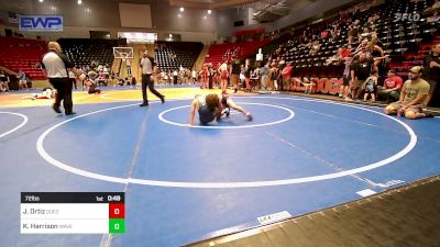 72 lbs Rr Rnd 1 - Jayden Ortiz, Quezada Wrestling Academy vs Kash Harrison, Wave Wrestling Club (TN)