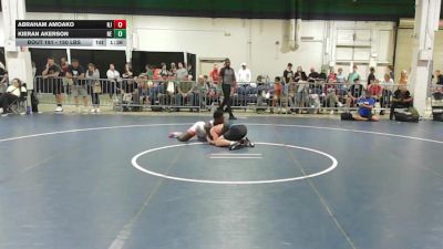 150 lbs Consi Of 64 #2 - Abraham Amoako, NJ vs Kieran Akerson, NE