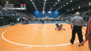 1 - 132 lbs Cons. Round 2 - Isaiah Gilbert, Parry McCluer vs Malikye Frye, Northwood