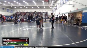 132 lbs Champ. Round 1 - Eric Suh, Arnold O Beckman vs Waylon Townsend, Temecula