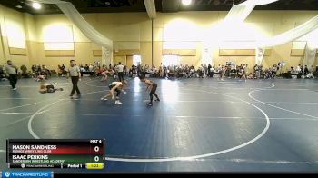 79 lbs Quarterfinal - Mason Sandness, Ravage Wrestling Club vs Isaac Perkins, Sanderson Wrestling Academy