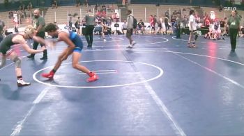 130 lbs Cons. Round 5 - Joelan Coyer, Michigan West Wrestling Club vs Christian Davis, Minion Training Center