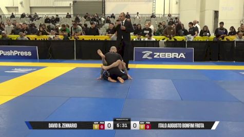 Italo Augusto Bonfim Frota vs David B. Zennario 2025 World IBJJF Jiu-Jitsu No-Gi Championship