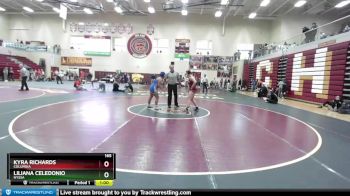 165 lbs Cons. Round 2 - Kyra Richards, Columbia vs Liliana Celedonio, Nyssa