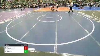 125 lbs Consi Of 32 #1 - Tigran Greyan, Sunkist Kids Monster Garage vs Tyson Tran, Livermore Elite WC