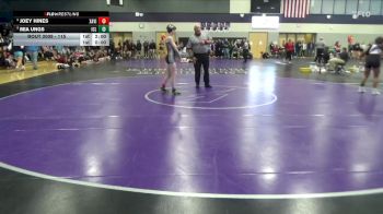115 lbs Champ. Round 1 - Joey Hines, Xavier vs Mia Ungs, Iowa City Liberty