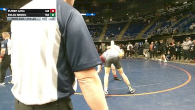 140 lbs 5th Place - Jayden Lang, Saint Marys vs Dylan Brown, Yough