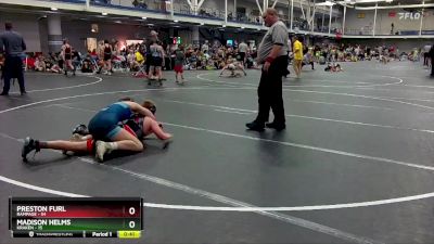 130 lbs Round 3 (8 Team) - Preston Furl, Rampage vs Madison Helms, Kraken