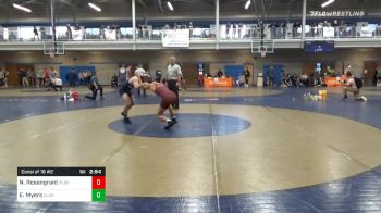 Consolation - Nick Rosengrant, Bloomsburg vs Evan Myers, Clarion