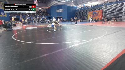 138 lbs Prelim - Brady Cramer, Cosby vs Dylan Placca, Holmdel