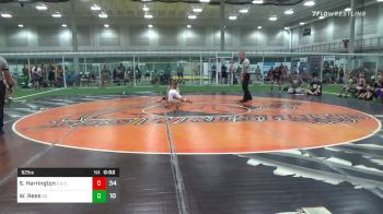 92 lbs Prelims - Sam Harrington, Elite Athletic Club DZ vs Wade Rees, G2 Illinois