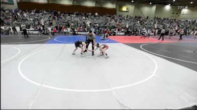 90 lbs Final - Ryker Voss, Roseburg May Club vs Jameson Williams, Gold Rush