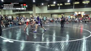 138 lbs Round 1 (6 Team) - Braden Barnes, Blackman WC vs Brandon Buck, Nashville Catholic Irish