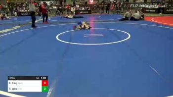 58 lbs Prelims - Avery King, Kansas Young Guns vs Rylen Wax, Ohio Crazy Goats