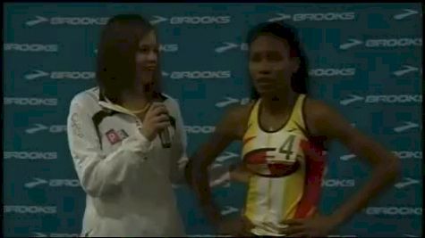Ajee Wilson mile champ 2011 Brooks PR Invite