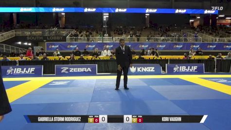 Kori Vaughn vs Gabriella Storm Rodriguez 2026 Pan Jiu Jitsu IBJJF Championship