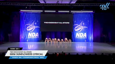 The Knockout All-Stars - Mini Sunflowers Lyrical [2025 Mini - Contemporary/Lyrical - Small Day 2] 2025 NDA All-Star National Championship
