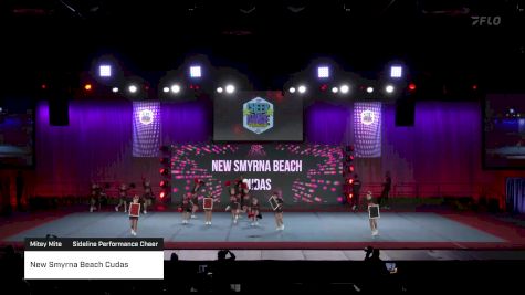 New Smyrna Beach Cudas [2022 Mitey Mite Sideline Performance Cheer] 2022 Pop Warner National Cheer & Dance Championship