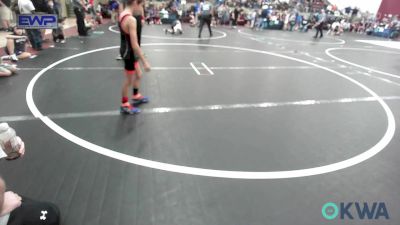 52 lbs Quarterfinal - Owen Spurgeon, Cushing Tigers vs Fernando Cerda, OKC Saints Wrestling