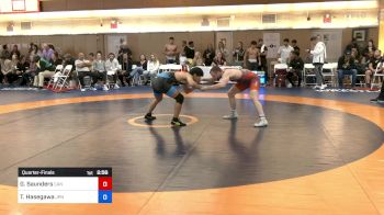 61 kg Quarterfinal - Garette Austin Saunders, CAN vs Toshihiro Hasegawa, Jpn