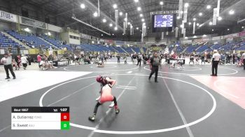 64 lbs Final - Aaliyah Gutierrez, Pomona WC vs Sadie Sweat, Kalispell WC