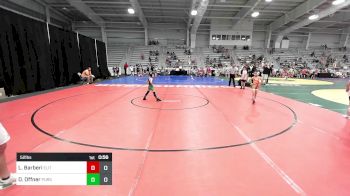 52 lbs Rr Rnd 1 - Lorenzo Barberi, Elite NJ Elem Black vs Dominic Offner, Pursuit Wrestling Academy - Green