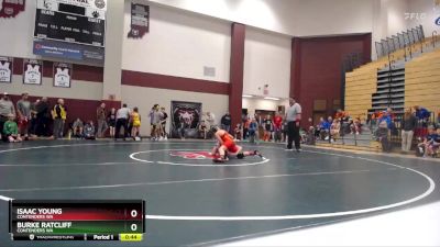 105-112 lbs Quarterfinal - Isaac Young, Contenders WA vs Burke Ratcliff, Contenders WA