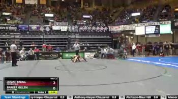 113 lbs Champ. Round 1 - Josiah Knoll, Minneapolis vs Parker Gillen, Silver Lake