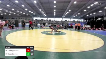 127 lbs 3rd Place - Mason Comegys, Mat Assassins Black vs Matteo Gonzalez, Revival Pink