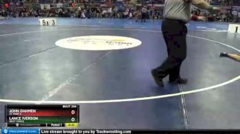 145 lbs Cons. Round 1 - Lance Iverson, West Fargo vs John Dahmen, St. Mary`s