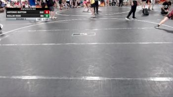 140 lbs Round 3 - Kollin Kidd, Roundtree Wreslting Academy vs Antonio Sutton, South Georgia Athletic Club