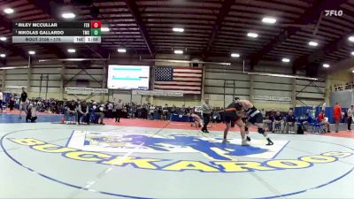 175 lbs Semifinal - Nikolas Gallardo, The Meadows School vs Riley McCullar, Fernley