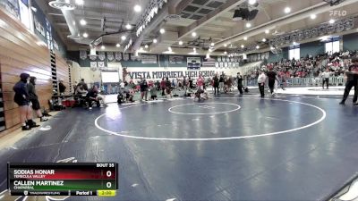 157 lbs Semifinal - Ivan Natceli, Chaparral vs Javier Muniz, Murrieta Valley