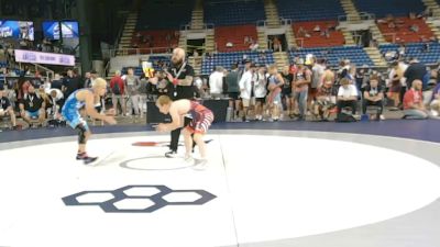 120 lbs Cons. Sub-rd Of 16 - Logan Worth, Pennsylvania vs Brody Ashley, Michigan