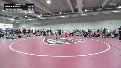 79 lbs Champ. Round 2 - Hesston Johnson, Burg Training Center vs Peyton Westpfahl, Victory Wrestling