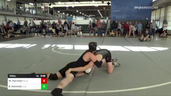 160 lbs Semifinal - Wyatt Harrison, Flowery Branch Jr. Wrestling vs Blake Kennedy, Hornet Wrestling Club