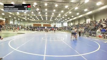184 lbs Quarterfinal - Paul Barrett, Merchant Marine vs Eamon Callaghan, Ithaca