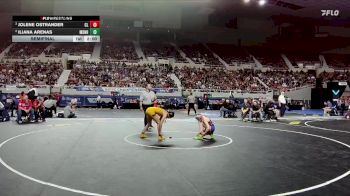 107-D2 Semifinal - Jolene Ostrander, Coolidge High School vs Iliana Arenas, Marcos De Niza High School