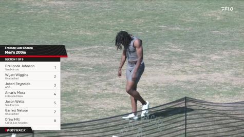 Men's 200m Track, Finals 2