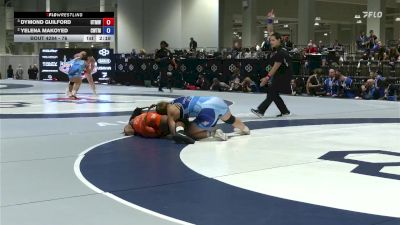 76 lbs Semis - Dymond Guilford, USOPTC/ Titan Mercury Wrestling Club (TMWC) vs Yelena Makoyed, Cardinal WC/ Titan Mercury Wrestling Club (TMWC)