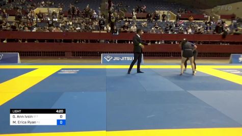Georgia Ann Ivsin vs Megan Erica Ryan 2024 Pan IBJJF Jiu-Jitsu No-Gi Championship
