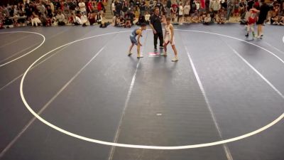 92 lbs Champ. Round 1 - Everett Priebe, MN Elite vs Leland Vang, Summit Wrestling Academy