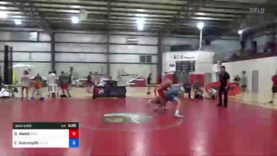 86 kg Round Of 128 - Daryus Webb, Missouri vs Zak Kozumplik, Burg Training Center
