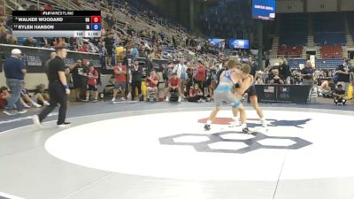157 lbs Champ. Rd Of 16 - WALKER WOODARD, Georgia vs Rylen Hanson, Iowa