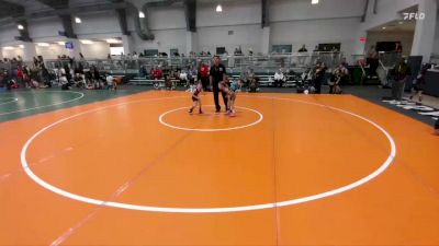 48 lbs Champ. Round 1 - Tommy Nunn, West Amarillo Wrestling Club vs Lily-Mae Ybarbo, Vici Wrestling Club