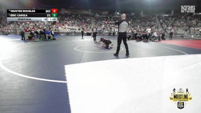 B6A-132 lbs Semifinal - Trusten Douglas, Mustang vs Eric Casula, Stillwater