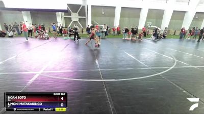 130 lbs Semifinal - Noah Soto, CA vs Limoni Matakaiongo, UT